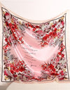 2022 Neckerchief Shawl Wraps Print Silk Satin Scarf square Women Muslim Hijab Elegant Headband  Bandana design brand foulard