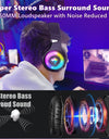 Cool RGB light Headset Gamer For PS4 7.1Surround Sound  Wired PC Gaming Headphones With Noise Reduction Microphone For Fifa21