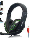 Good Quality on ear Headset Gamer Stereo Deep Bass Gaming Headphones Earphone With Microphone for Computer PC  Laptop Notebook