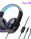 Good Quality on ear Headset Gamer Stereo Deep Bass Gaming Headphones Earphone With Microphone for Computer PC  Laptop Notebook