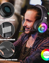 Cool RGB light Headset Gamer For PS4 7.1Surround Sound  Wired PC Gaming Headphones With Noise Reduction Microphone For Fifa21