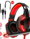 Upgrade Headset Gamers LED Light Noise Cancelling Stereo Gaming Headphones With Microphone Casque for PS4 PC Xbox One PS5