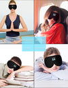 VIP Sleep Headphones Bluetooth 5.0 Wireless 3D Eye Mask HeadSet With Microphone Side Breathable Sleepers Travel Call And Music