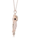 Sparkling Owl Crystal Pendant