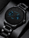 Luxury Quartz Men Watches Blue Pointer