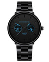 Luxury Quartz Men Watches Blue Pointer