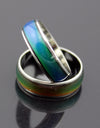 Stainless Ring Changing Color Mood Ring