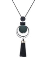 Casual Tassel Pendant Necklace