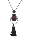 Casual Tassel Pendant Necklace