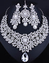 Crystal Rhinestones Jewelry Set