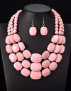 African Beads Jewelry Set