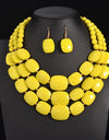 African Beads Jewelry Set