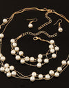 Classy Pearl Jewelry Set