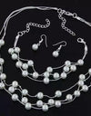 Classy Pearl Jewelry Set