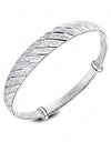 Vintage Luxury 925 Sterling Silver Bangle