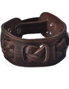 Wide Leather Bracelet