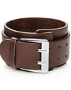 Wide Leather Bracelet