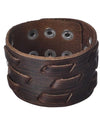 Wide Leather Bracelet