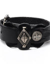 Wide Leather Bracelet