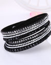 Multilayer Rhinestone Crystal Bracelet