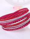 Multilayer Rhinestone Crystal Bracelet