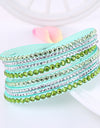 Multilayer Rhinestone Crystal Bracelet