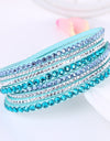 Multilayer Rhinestone Crystal Bracelet