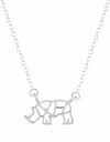 Rhino Shape Pendant Necklace