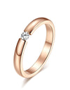 Casual Stainless Steel Ring