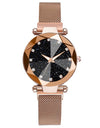 Ladies Magnetic Starry Sky Clock Luxury Women Watch