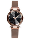 Ladies Magnetic Starry Sky Clock Luxury Women Watch