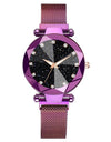 Ladies Magnetic Starry Sky Clock Luxury Women Watch