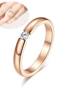 Casual Stainless Steel Ring