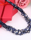 ZOSHI New Fashion Simulated Pearl Necklace for Women Flower Collars Trendy Necklaces & Pendants Statement Necklace Jewelry