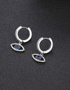 Fashion Gold Color Evil Eye Hoop Earrings