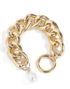 Vintage Gold ZA Chain Bracelet