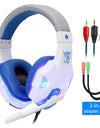 Professional Led Light Gamer Headset for Computer PS4 PS5 Fifa 21 Gaming Headphones Bass Stereo PC Wired Headset With Mic Gifts