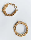 Vintage Gold ZA Chain Bracelet