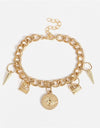 Vintage Gold ZA Chain Bracelet