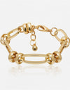 Vintage Gold ZA Chain Bracelet