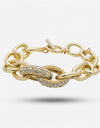 Vintage Gold ZA Chain Bracelet