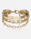 Vintage Gold ZA Chain Bracelet