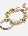 Vintage Gold ZA Chain Bracelet