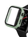 Glass+case For Apple Watch serie 6 5 4 3 SE