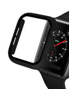 Glass+case For Apple Watch serie 6 5 4 3 SE