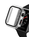 Glass+case For Apple Watch serie 6 5 4 3 SE