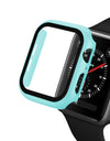 Glass+case For Apple Watch serie 6 5 4 3 SE