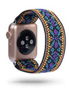 Bohemia Elastic Nylon Loop Band For Apple Watch 6 38mm 40mm 42mm 44mm Watch Replacement Strap For Iwatch Series 6 5 4 3 2