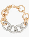 Vintage Gold ZA Chain Bracelet