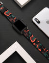 Strap for Apple watch series 6 5 4 3 se Silicone Camouflage sport bracelet iWatch band for apple watch band 44mm 42mm 38mm 40mm